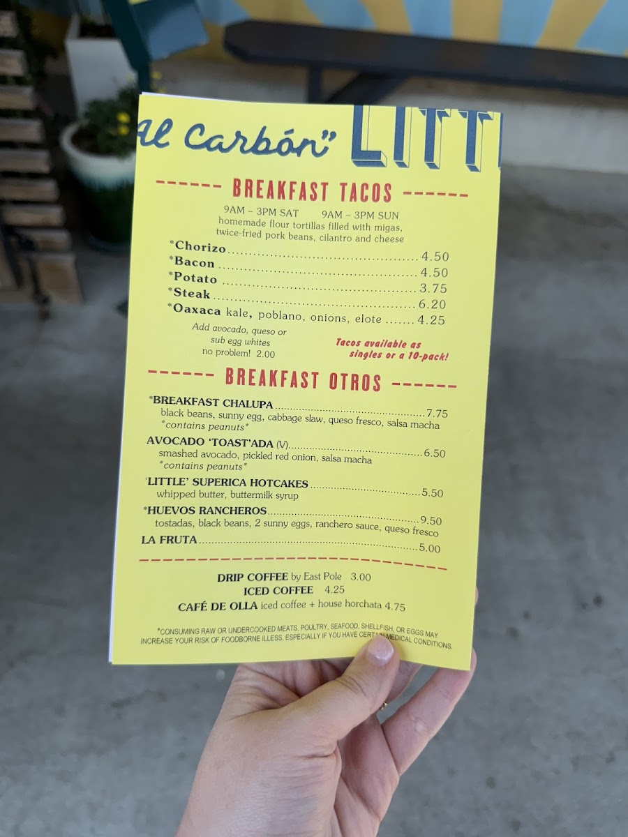 Little Rey Menu - Image 5